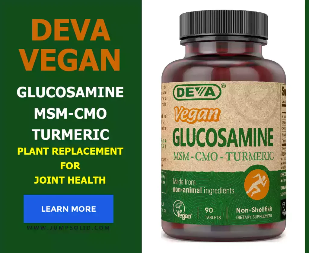 Deva Vegan Glucosamine – Plant replacement for joint health 