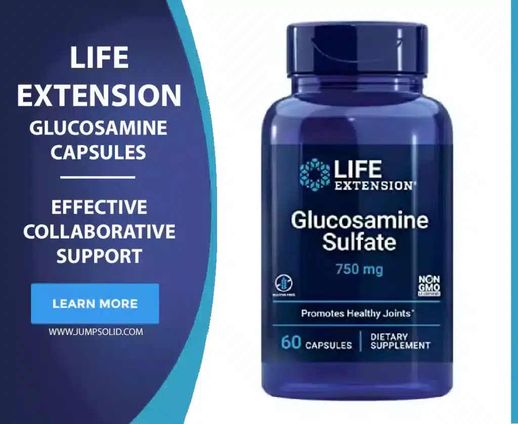 Life Extension Glucosamine/Chondroitin Capsules : Effective collaborative support 