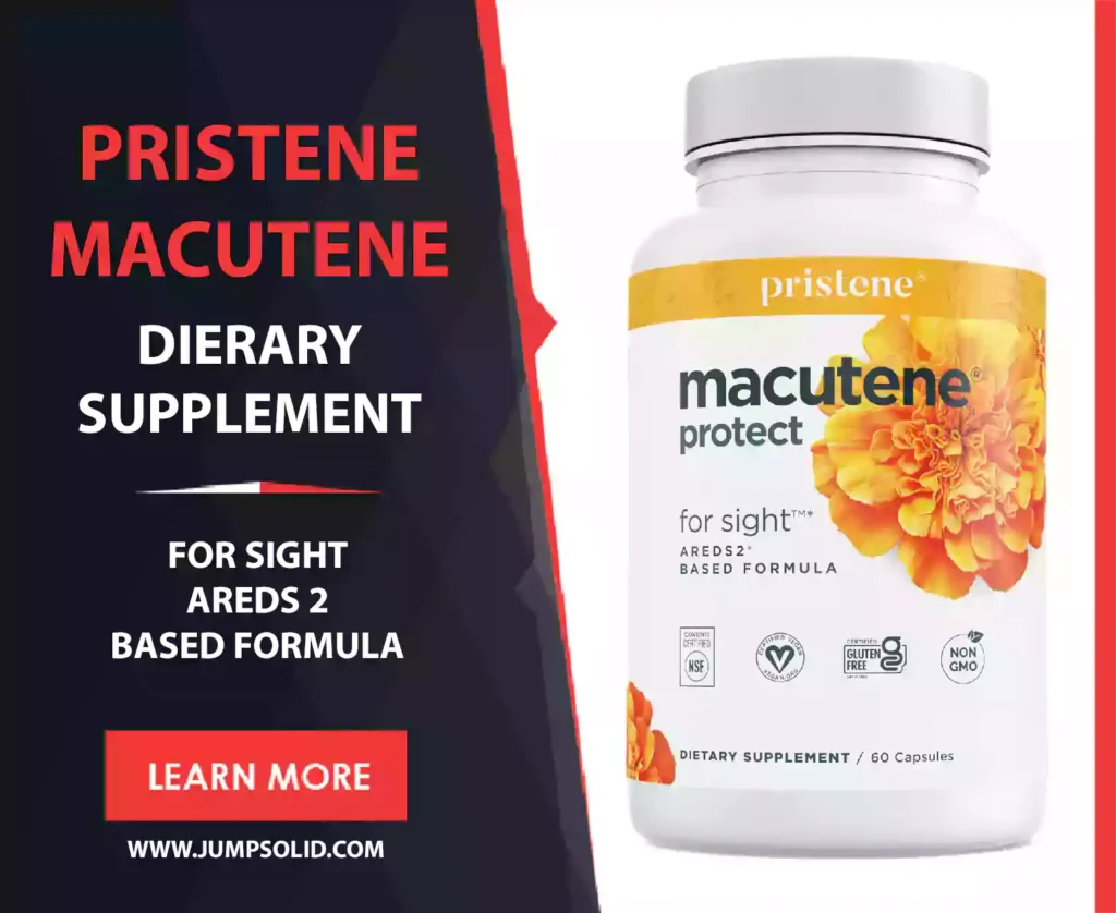 Pristene Macutene Best Eye Health Supplements 