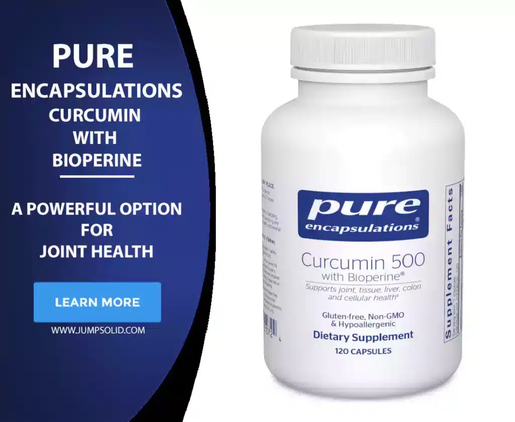 Pure Encapsulations Curcumin with Bioperine – a powerful option for joint health 