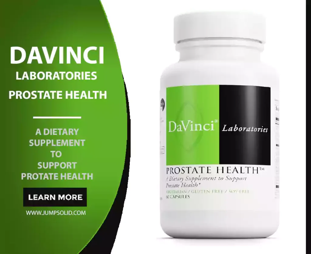 DaVinci Labs Prostate Health Supplements