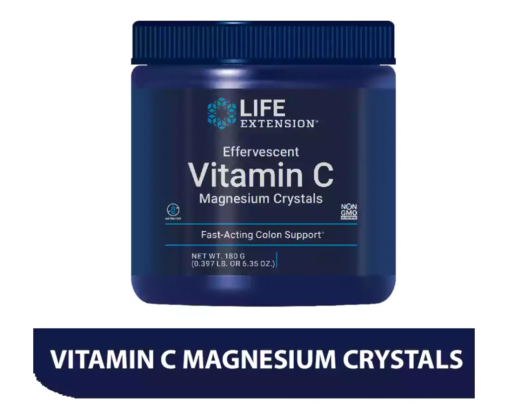 Effervescent Vitamin C Magnesium Crystals