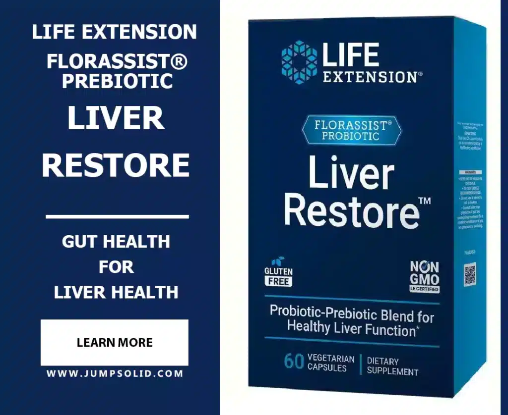 FLORASSIST® Prebiotic and Probiotic Liver Restore Gut Health for Liver Health