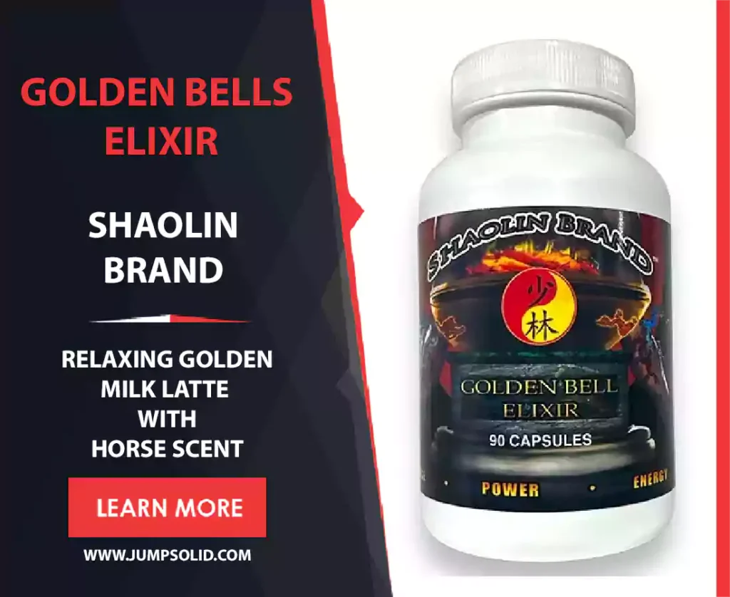 Golden Bells Relaxing Golden Milk Latte with Horse Scent Bone Health Supplements