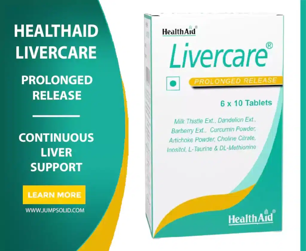 HealthAid Livercare (Prolonged Release) Continuous Liver Support