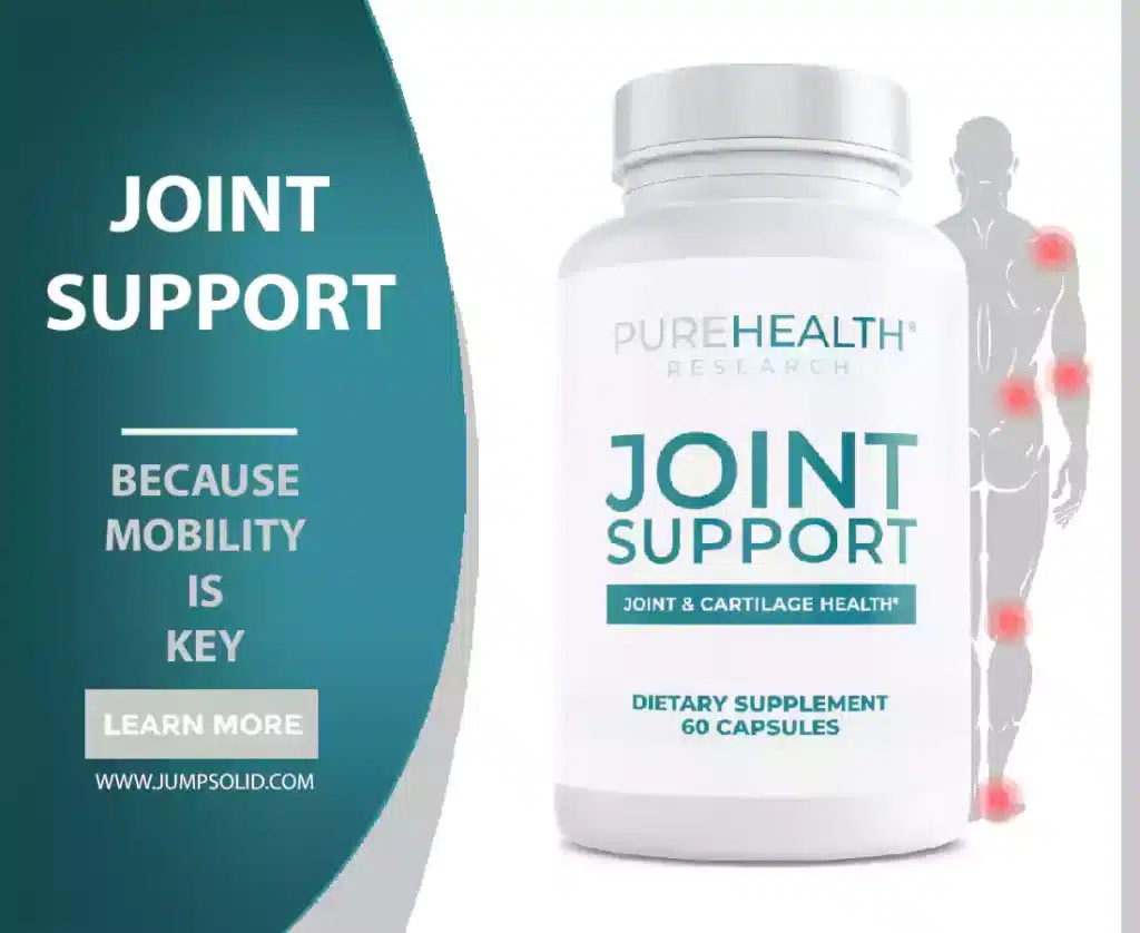 Joint Support Because Mobility is Key Bone Health Supplements