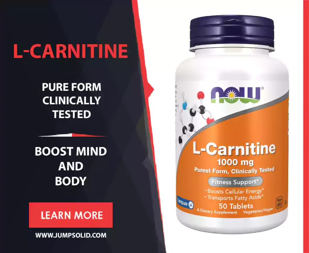 L-Carnitine 1,000 mg now Boost mind and body