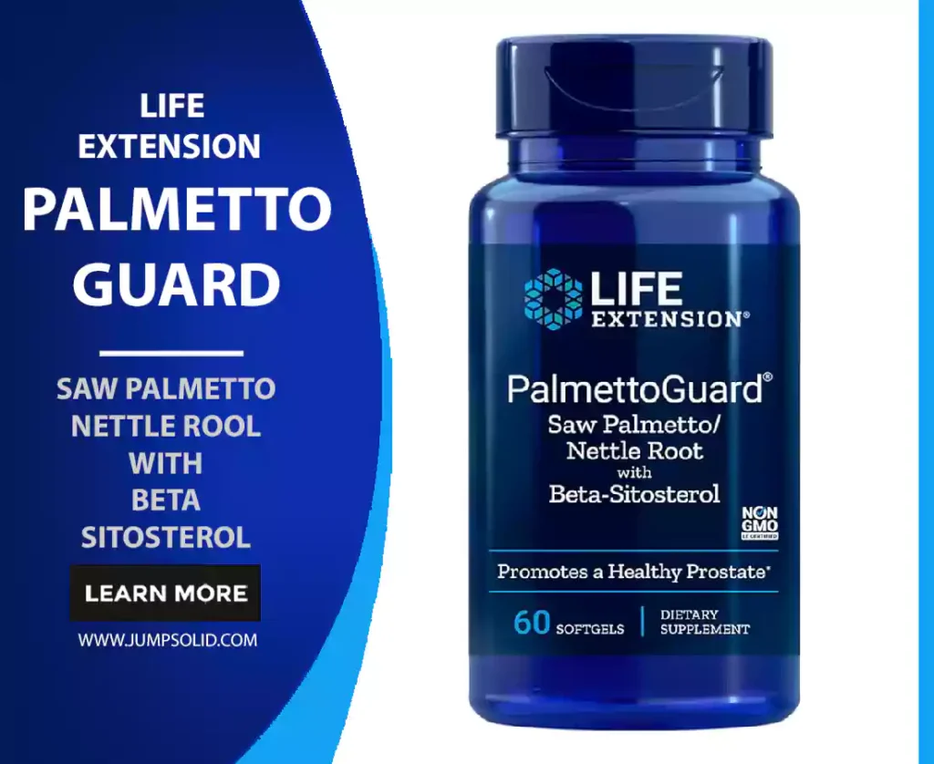 Life Extension PalmettoGuard Prostate Health Supplements